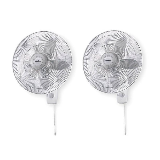 Air King 12" inch OSCILLATING WALL MOUNT FAN 3 Speed 1/50 HP Commercial Grade